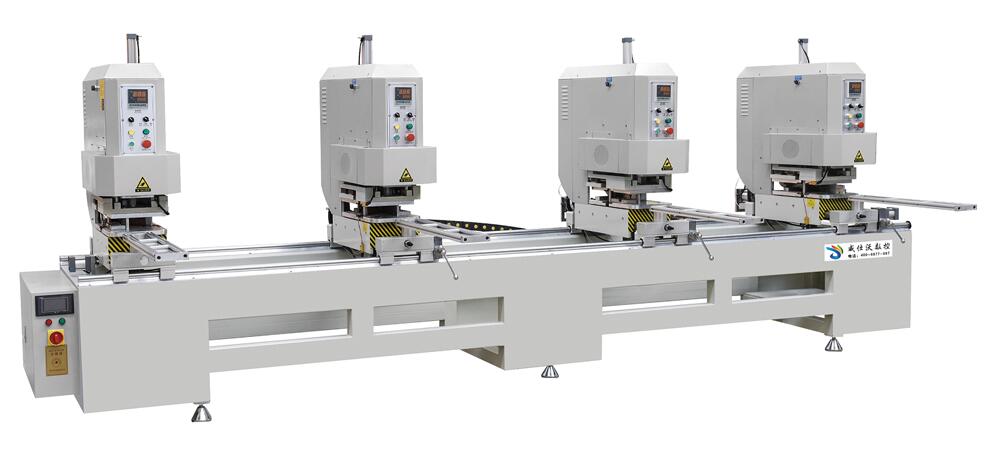 塑料門窗雙面四代無(wú)縫四位焊接機(jī)