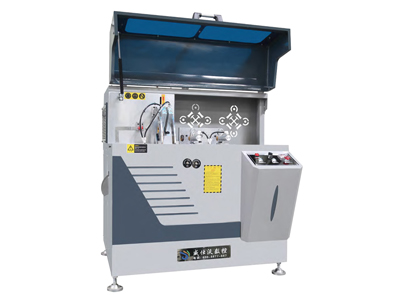 鋁門窗角碼自動切割鋸